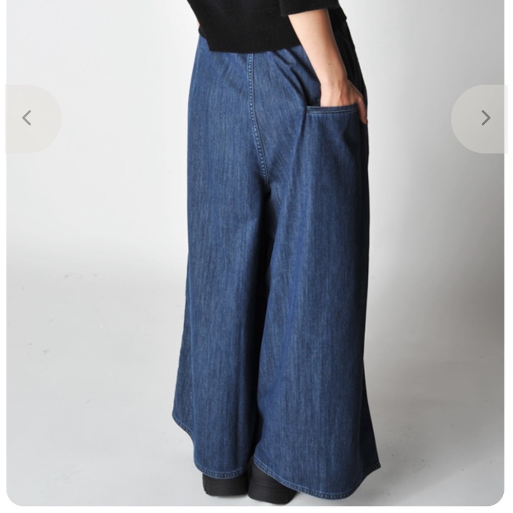 Sofie D'Hoore Indigo Wide-Leg Denim pants - Picture 3 of 14